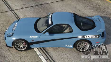 Mazda RX-7 Maximum Blue