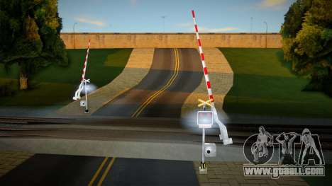 Railroad Crossing Mod Czech v16 for GTA San Andreas