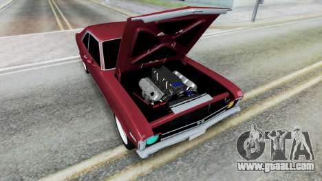 Chevrolet Nova Coupe SS Merlot for GTA San Andreas