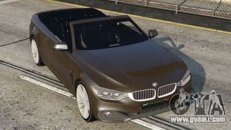 BMW 435i Cabrio (F33) Cafe Noir