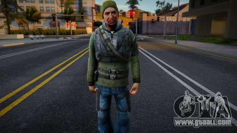 Half-Life 2 Rebels Male v8 for GTA San Andreas