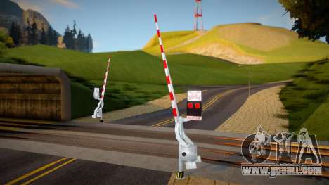 Railroad Crossing Mod Slovakia v1 for GTA San Andreas