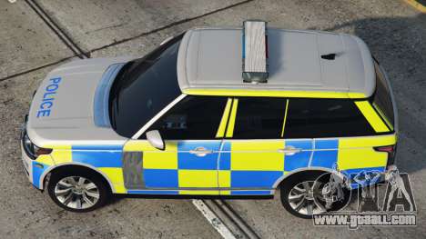 Range Rover Vogue Police