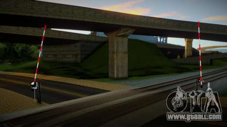 Railroad Crossing Mod Slovakia v28 for GTA San Andreas