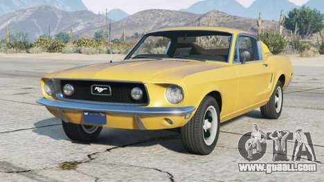 Ford Mustang Naples Yellow