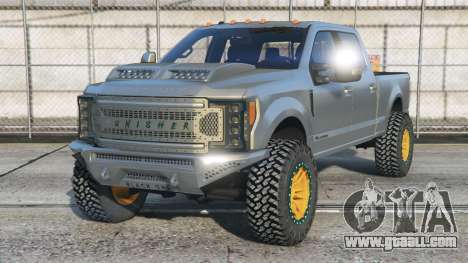 Ford F-350 Crew Cab Light Slate Gray