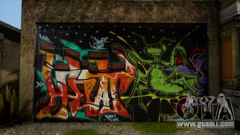 Grove CJ Garage Graffiti v10