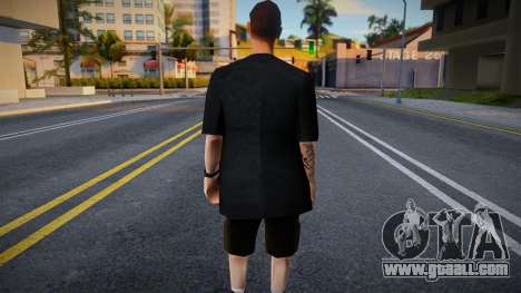 Bearded guy with tattoos for GTA San Andreas
