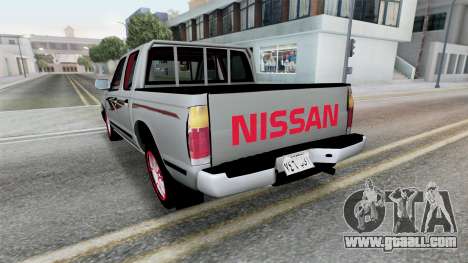Nissan Ddsen Double Cab Bombay for GTA San Andreas