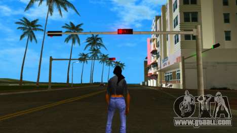 Normal Black Lady for GTA Vice City