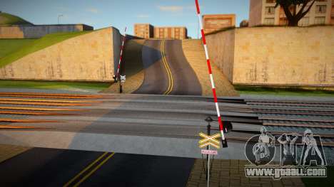 Railroad Crossing Mod Czech v3 for GTA San Andreas