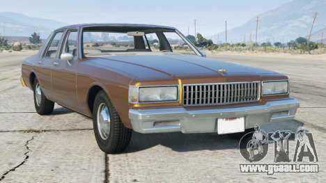 Chevrolet Caprice Dark Brown Tangelo