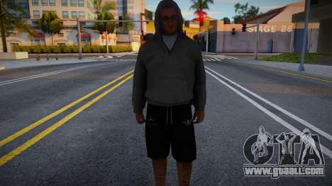 White Hoody Man for GTA San Andreas