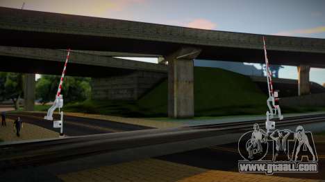 Railroad Crossing Mod Czech v12 for GTA San Andreas