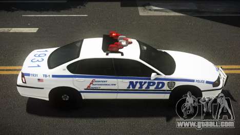 2000 Chevrolet Impala NYPD for GTA 4