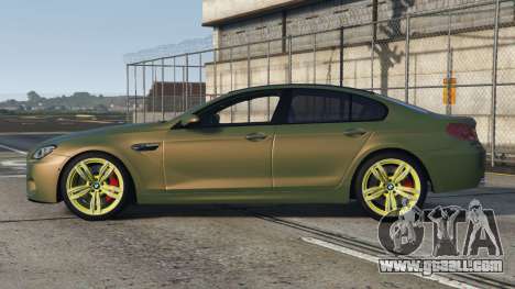 BMW M6 (F06) Chalet Green