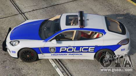 Porsche Panamera Turbo Police Hot Pursuit