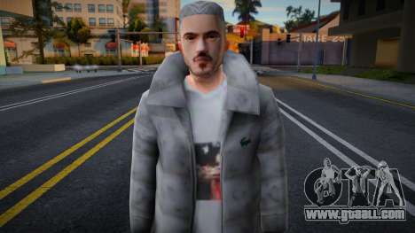 Blonde in a winter jacket for GTA San Andreas