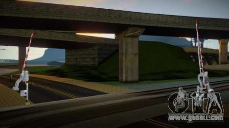 Railroad Crossing Mod Slovakia v26 for GTA San Andreas