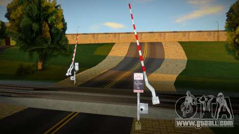 Railroad Crossing Mod Slovakia v26 for GTA San Andreas