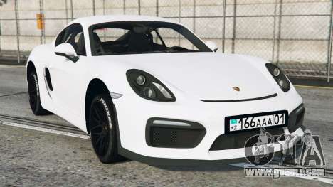 Porsche Cayman GT4 Anti Flash White