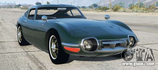 Toyota 2000GT Deep Teal [Add-On] for GTA 5