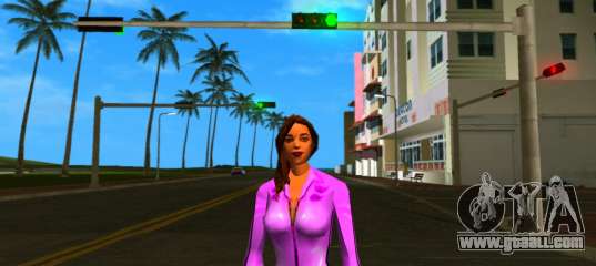 White girl pink Leather for GTA Vice City