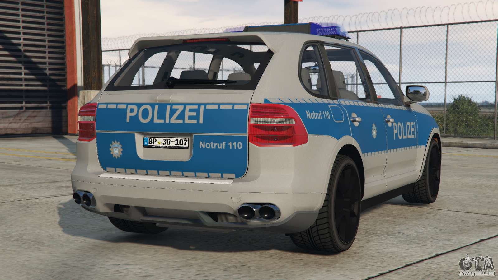 Porsche Cayenne Polizei [Add-On] for GTA 5