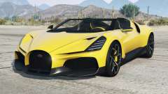 Bugatti W16 Mistral Banana Yellow [Replace] for GTA 5
