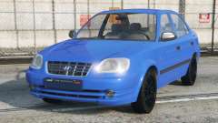 Hyundai Accent Saloon Bright Navy Blue [Replace] for GTA 5