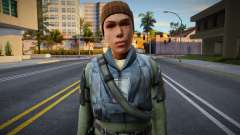 Half-Life 2 Rebels Female v5 for GTA San Andreas