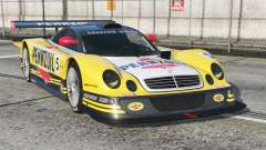 Mercedes-Benz CLK LM AMG Coupe Banana Yellow [Add-On] for GTA 5