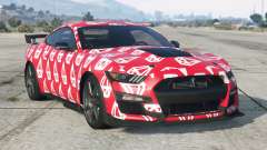 Ford Mustang Shelby Red Salsa for GTA 5