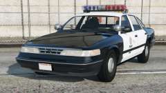 Ford Crown Victoria LSPD Eerie Black [Add-On] for GTA 5