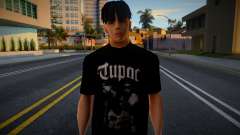 Man T-Shirt Tupac for GTA San Andreas