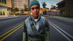Half-Life 2 Rebels Female v3 for GTA San Andreas
