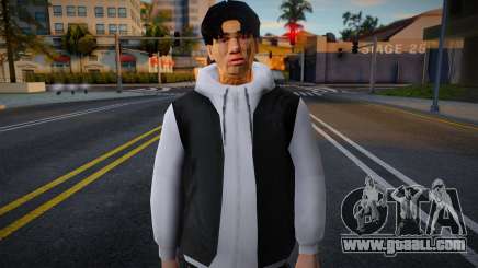 The guy in the hoodie and vest for GTA San Andreas