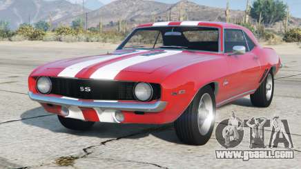 Chevrolet Camaro SS 396 1969 Red Salsa [Add-On] for GTA 5