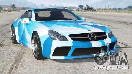 Mercedes-Benz SL 65 AMG Spanish Sky Blue for GTA 5