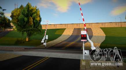 Railroad Crossing Mod Czech v12 for GTA San Andreas