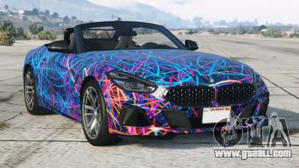 BMW Z4 Deep Sky Blue for GTA 5