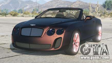 Bentley Continental Supersports ISR Convertible 2011 Mirage [Replace] for GTA 5
