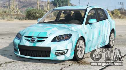 Mazdaspeed3 Blizzard Blue for GTA 5