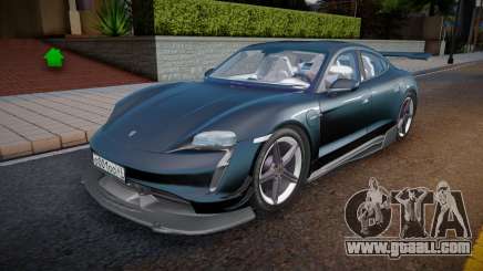 Porsche Taycan Turbo S Sapphire for GTA San Andreas