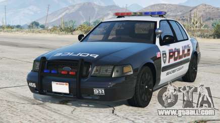Ford Crown Victoria Seacrest County Police [Add-On] for GTA 5