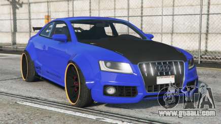 Audi S5 Wide Body (B8) Palatinate Blue [Add-On] for GTA 5
