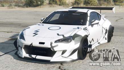 Subaru BRZ Rocket Bunny Athens Gray for GTA 5