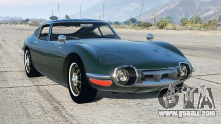 Toyota 2000GT Deep Teal [Add-On] for GTA 5