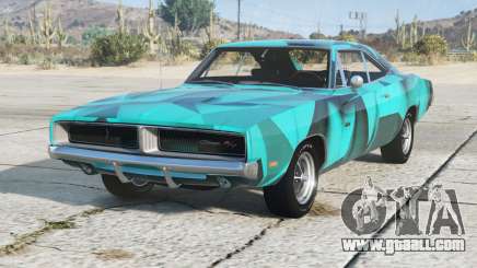 Dodge Charger RT Bright Turquoise for GTA 5