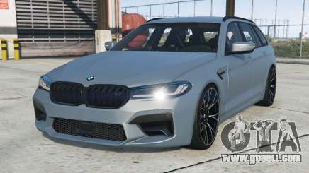 BMW M5 Touring Bermuda Gray [Add-On] for GTA 5